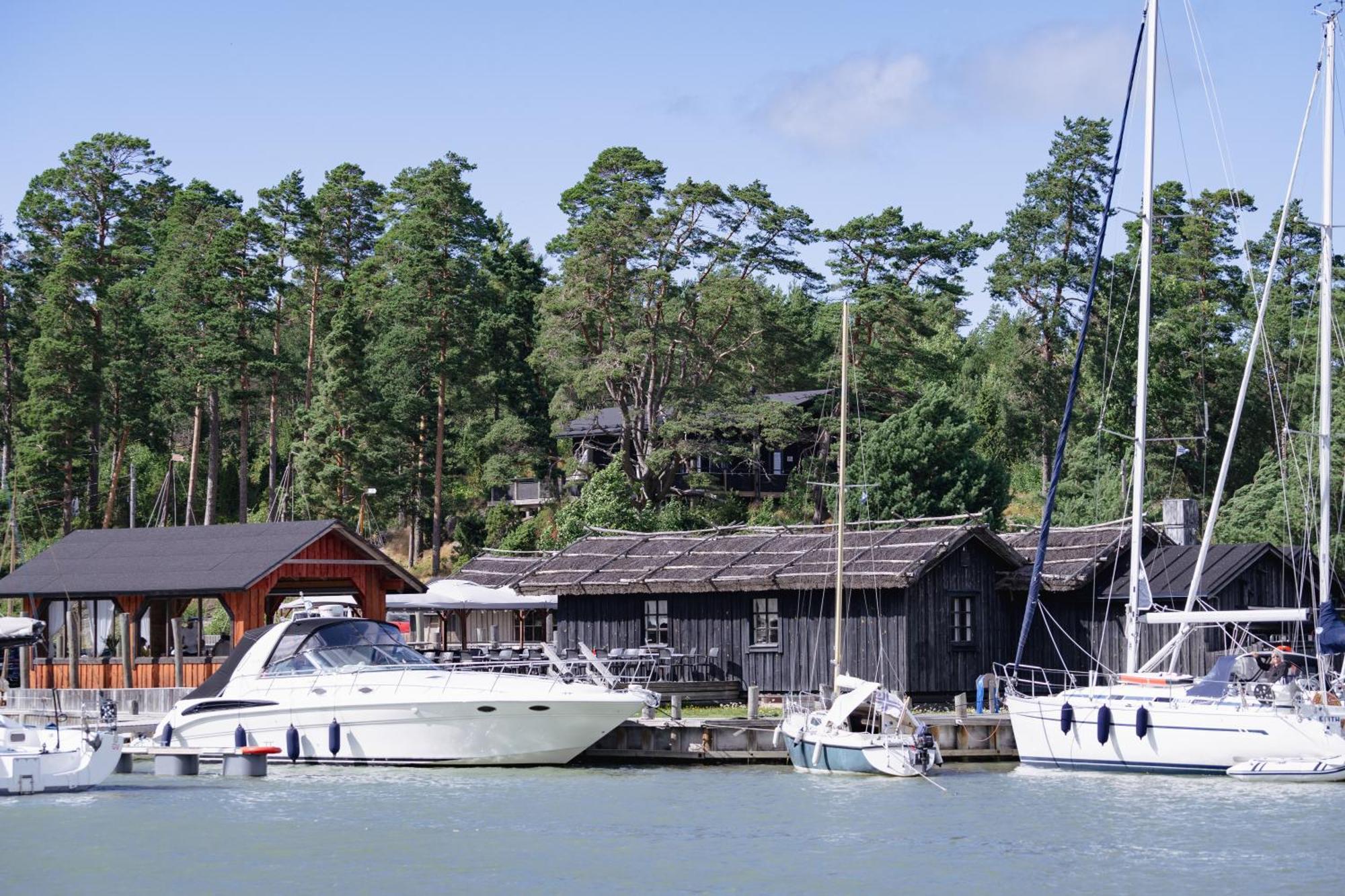 Вилла Peterzens Boathouse Laupunen Экстерьер фото